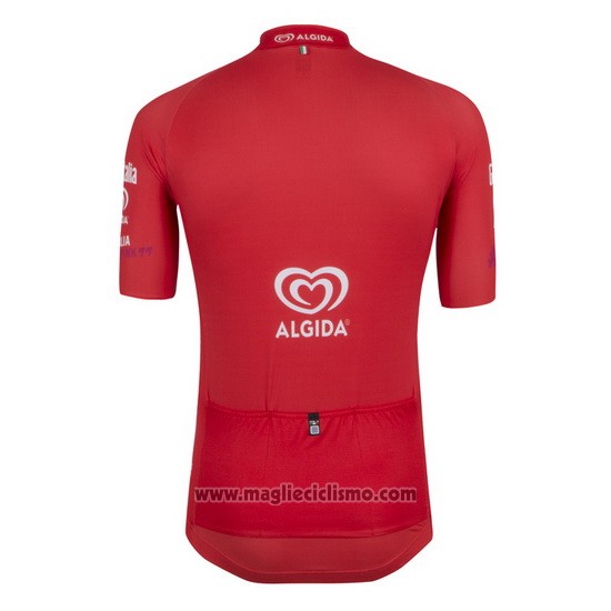 2016 Abbigliamento Ciclismo Giro d'Italia Rosso Manica Corta e Salopette